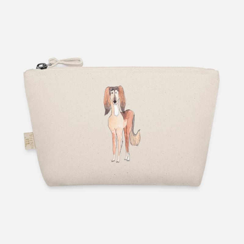 Saluki Fun Organic Pouch