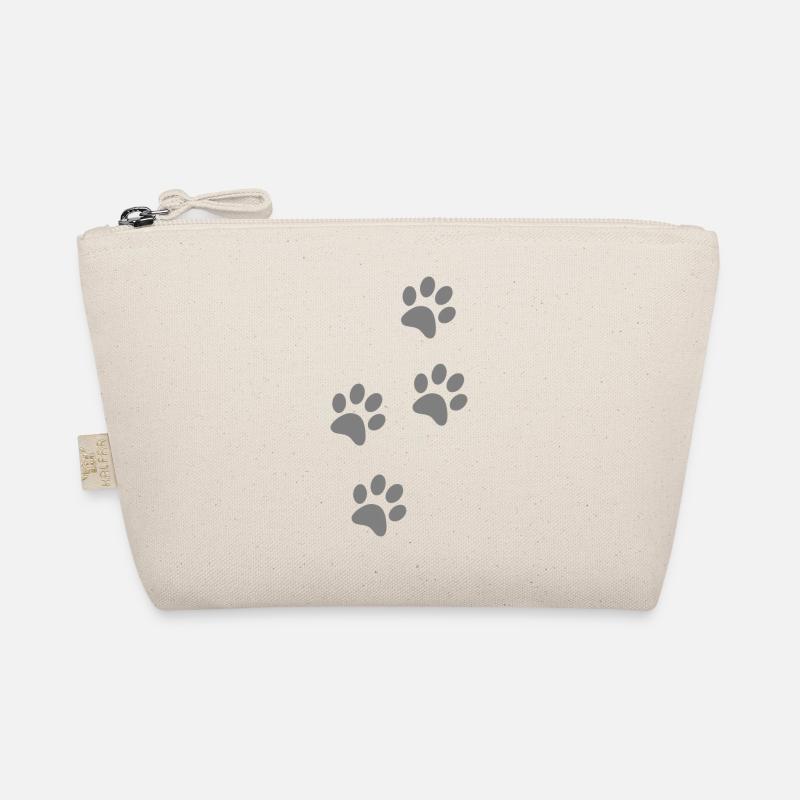 Paw traces - Organic Pouch - nature