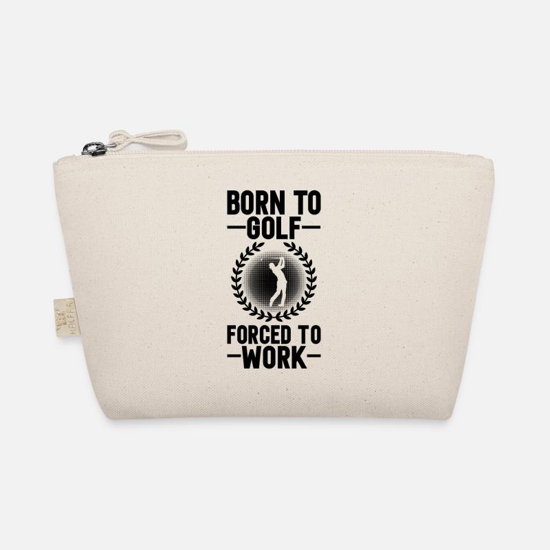 Golf Golfspieler Golfschläger Golfplatz Geschenk Bio-Täschchen