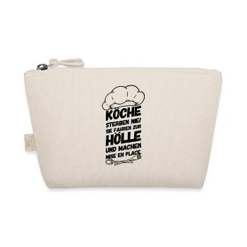Koch kochen Kochkunst Köchin - Bio-Täschchen - Natur - Vorne