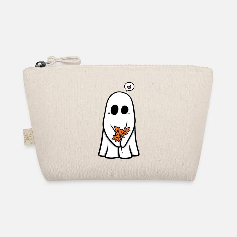 Halloween avec une feuille d’automne Trousse biologique