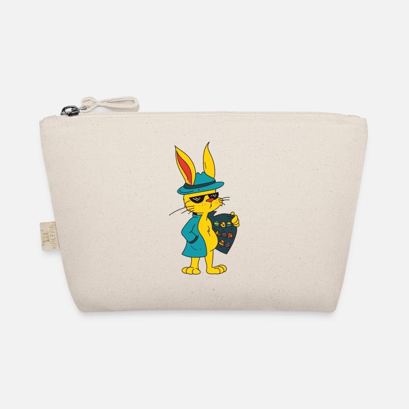 Funny Easter Motifs Easter Easter Eggs Organic Pouch