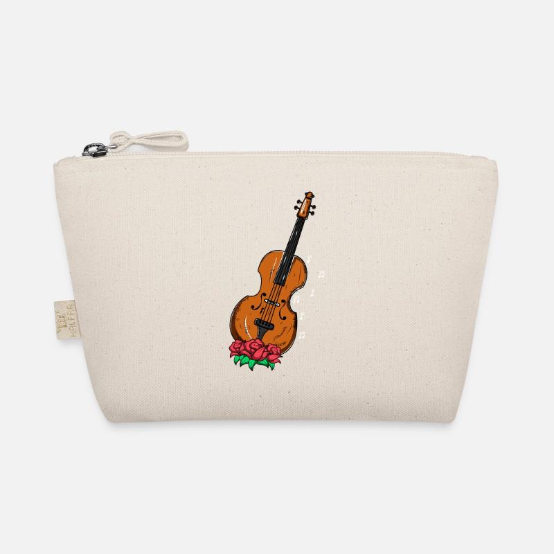 Violon avec des fleurs. Cadeau violoniste Trousse biologique