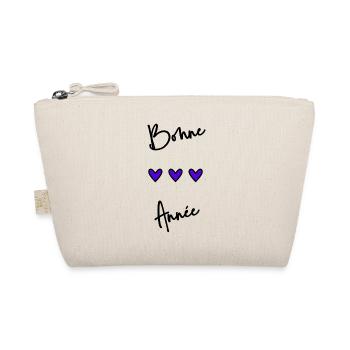 HAPPY NEW YEAR. NEW YEAR'S EVE. NEW YEAR - Organic Pouch - nature - Front