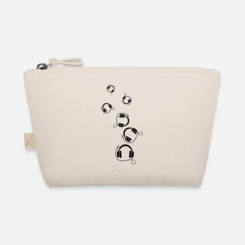 Headphone icon Organic Pouch