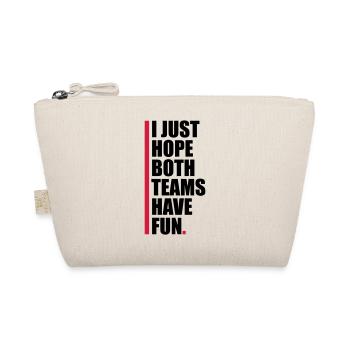Both Teams Have Fun - Organic Pouch - nature - Front