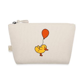 Balloon Little Chick Comic - Organic Pouch - nature - Front