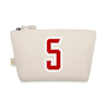 5 Number symbol - Organic Pouch - nature - Front