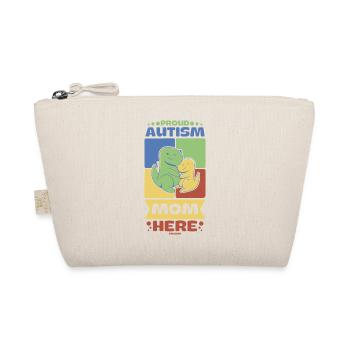 proud mother of an autistic - Organic Pouch - nature - Front