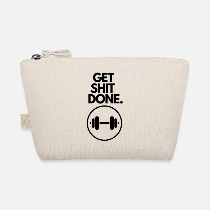 Slogan motivant GET SHIT DONE Trousse biologique