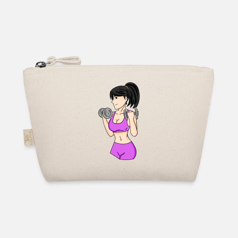 Filles avec haltères Trousse biologique