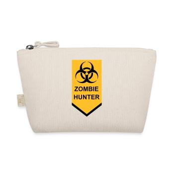 zombie hunter Halloween Zitat - Bio-Täschchen - Natur - Vorne