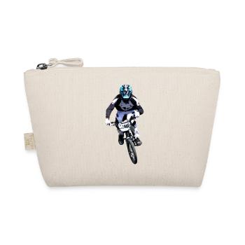 BMX Race Racing MTB Motocross - Organic Pouch - nature - Front