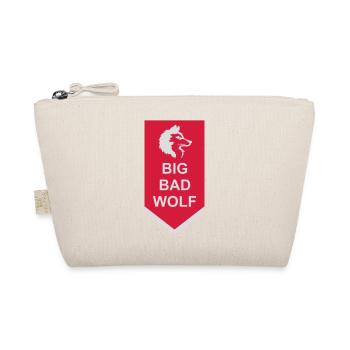 big bad wolf Zitat - Bio-Täschchen - Natur - Vorne