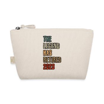 The Legend Has Retired 2023 Retirement Pension Pen - Bio-Täschchen - Natur - Vorne