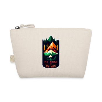 Being good with nature - mountain hiking - Organic Pouch - nature - Front