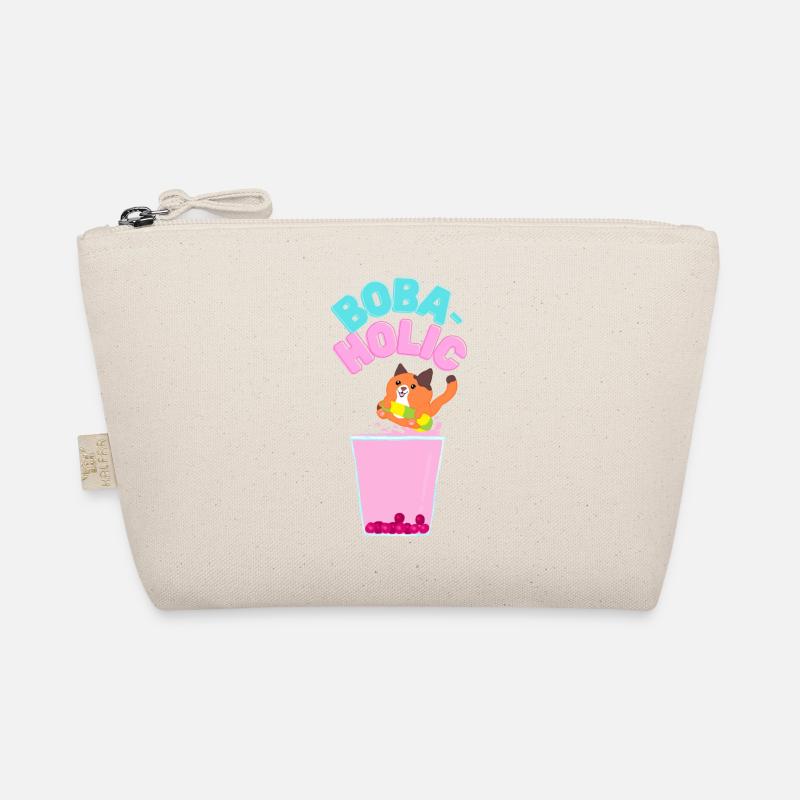 Bubble-tea cat / Boba-tea Cat Organic Pouch