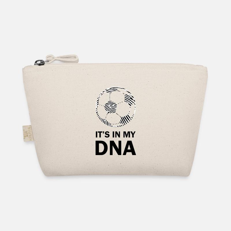 Fußball Soccer - Bio-Täschchen - Natur