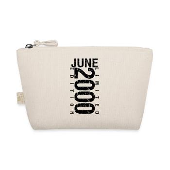 Geburtstag Juni 2000 Juni geboren im Juni 2000 - Bio-Täschchen - Natur - Vorne