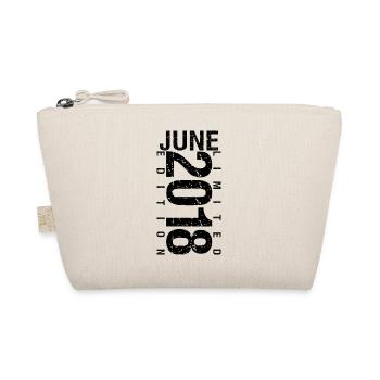 Geburtstag Juni 2018 Juni im Juni 2018 geboren - Bio-Täschchen - Natur - Vorne
