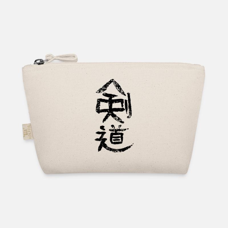 Kendo - Calligraphy Organic Pouch