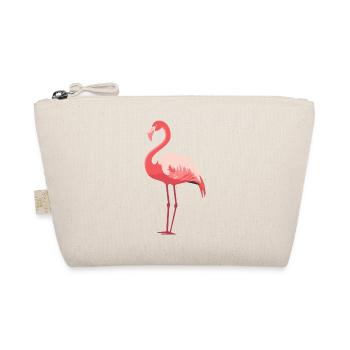Flamingo Paradise: Rosa Sommer - Bio-Täschchen - Natur - Vorne