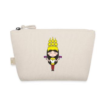 Cambodge Flag Danse Khmer Apsara I Cadeau - Trousse biologique - nature - Devant