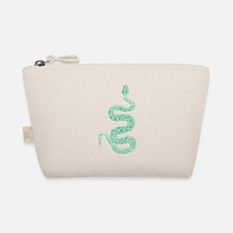 « Snake », design de ligne boho, série « Desert » Trousse biologique