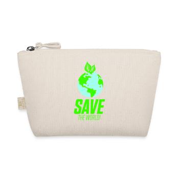 save the world - Bio-Täschchen - Natur - Vorne