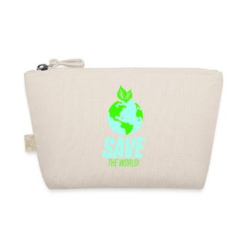 save the world - Bio-Täschchen - Natur - Vorne