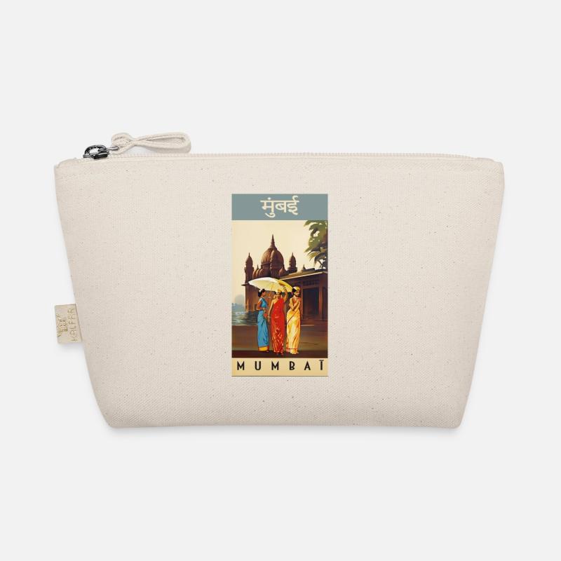 Affiche vintage classique de Mumbai Trousse biologique