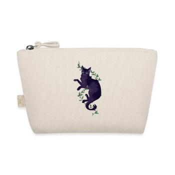 Schwarze Katze Hollyleaf Distelblatt Warrior Cats - Bio-Täschchen - Natur - Vorne