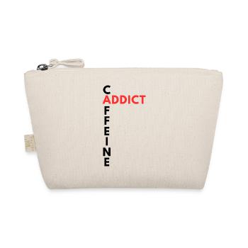 Koffeinsüchtig - Bio-Täschchen - Natur - Vorne