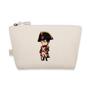 Napoleon Bonaparte as a child Little Emperor - Organic Pouch - nature - Front