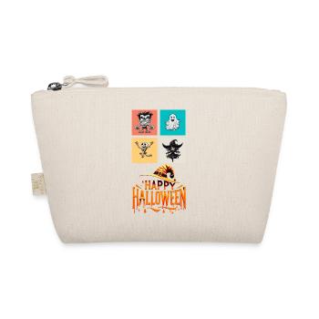 Dance of halloween: A Colorful Ensemble - Organic Pouch - nature - Front