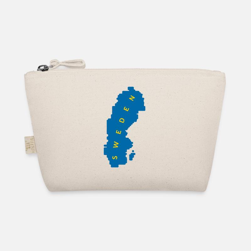 SWEDEN LARGE MAP Organic Pouch