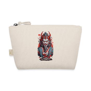 Oni Demon in Ukiyo-E Japan Art Style - Organic Pouch - nature - Front