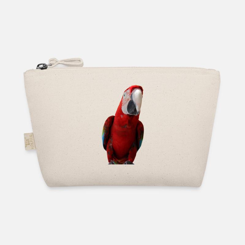 Perroquets oiseau T-shirt cadeau Trousse biologique