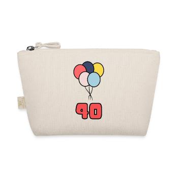 40. 40 ANS. 40e ANNIVERSAIRE. ANNIVERSAIRE 40 ANS. - Trousse biologique - nature - Devant