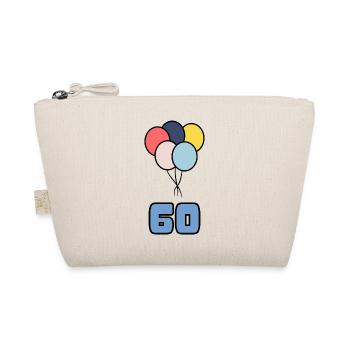 60. 60 ANS. 60e ANNIVERSAIRE. ANNIVERSAIRE 60 ANS. - Trousse biologique - nature - Devant