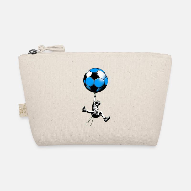 Balloon Soccer Boy Organic Pouch