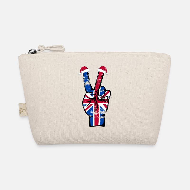 Drapeau britannique Noël symbole de la paix utilisé Trousse biologique