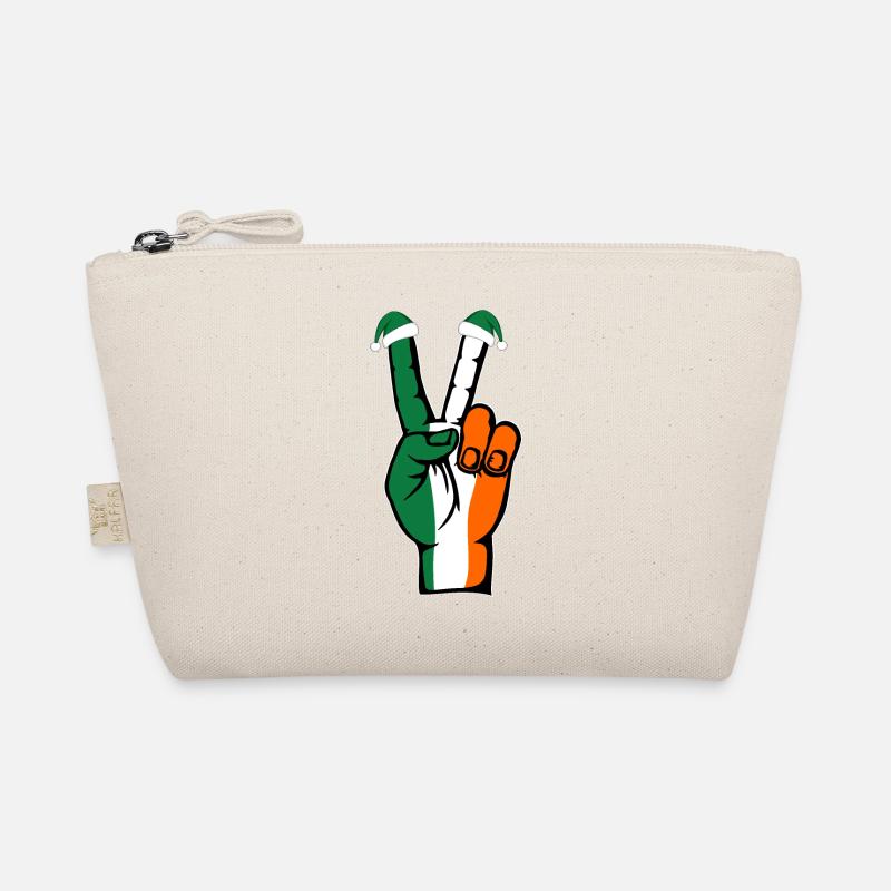 Drapeau de l’Irlande Noël Symbole de paix Trousse biologique
