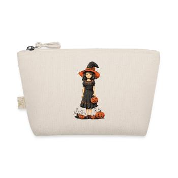 Vintage Witches Halloween Retro Trick or Treat - Organic Pouch - nature - Front