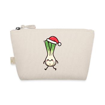 St. Nicholas Christmas Linen - Organic Pouch - nature - Front