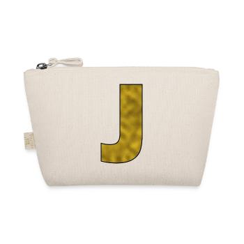 Lettre J Or - Trousse biologique - nature - Devant