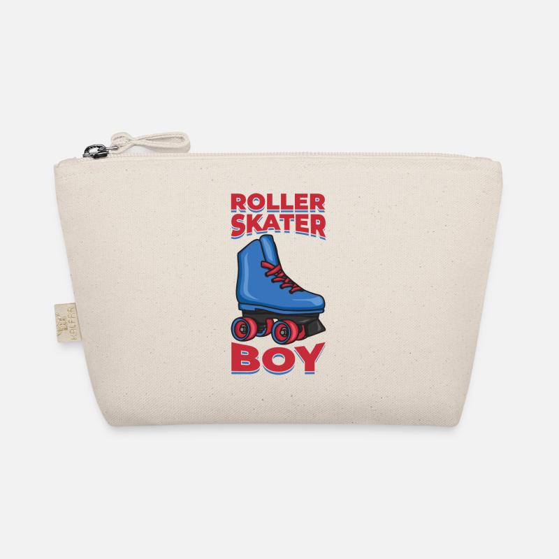 Roller Skates Boy Organic Pouch