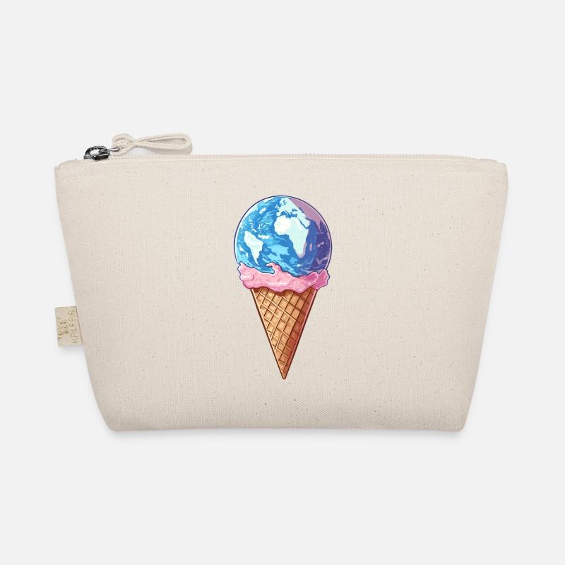Eis-Planet Erde - Bio-Täschchen - Natur