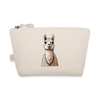 Comic Llama - Organic Pouch - nature - Front