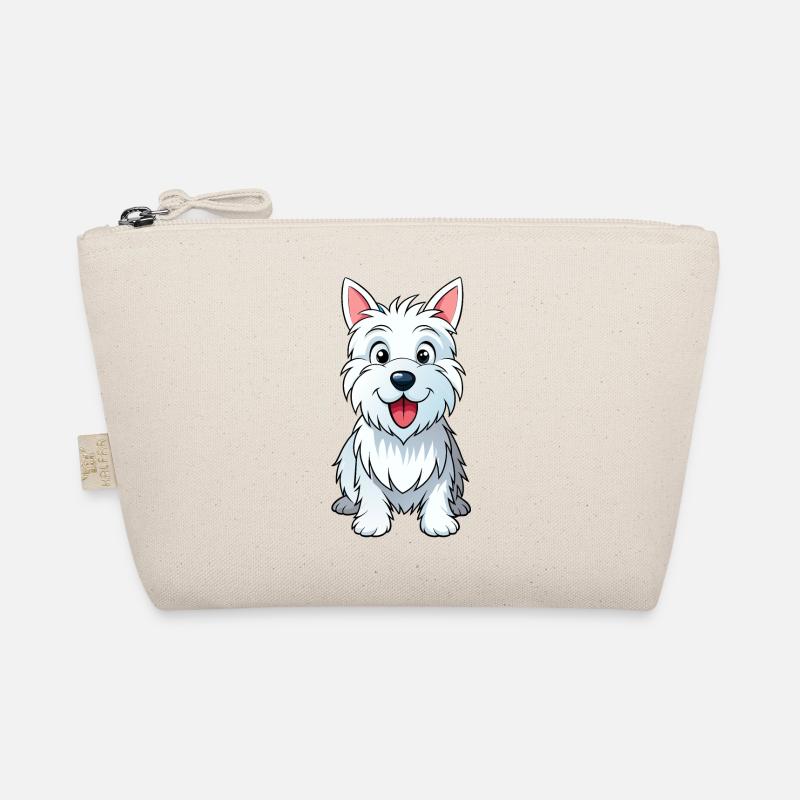 Cheeky Westie : Oeuvre de chien d’un Terrier blanc Trousse biologique